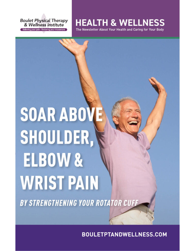 Soar Above Shoulder, Elbow & Wrist Pain